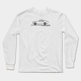 1969 Mustang Fastback Long Sleeve T-Shirt